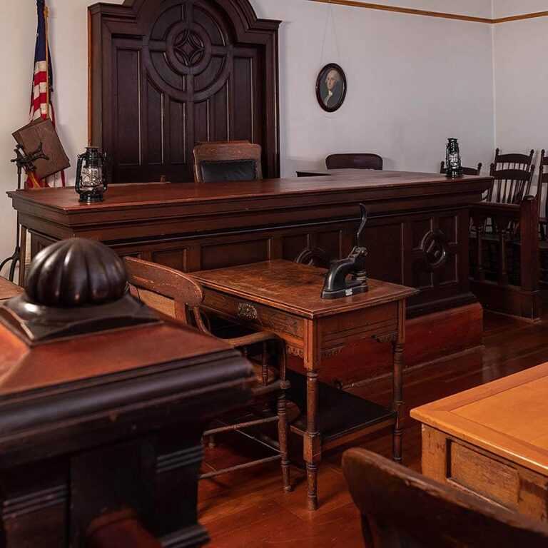 Whaley House court room