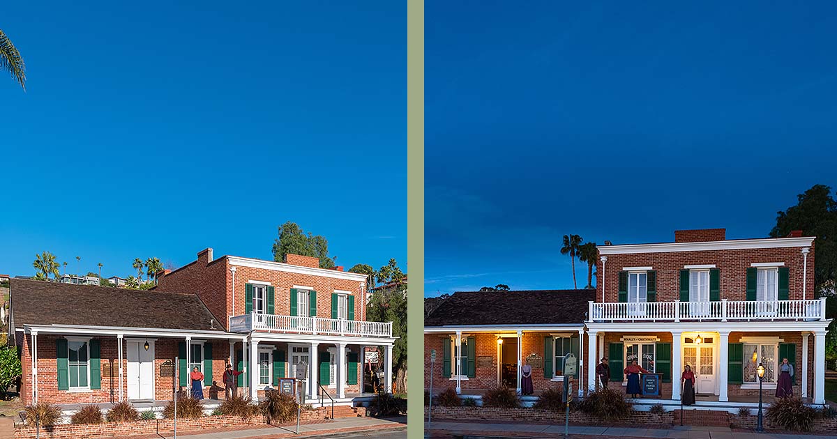 Whaley House Day and Evening