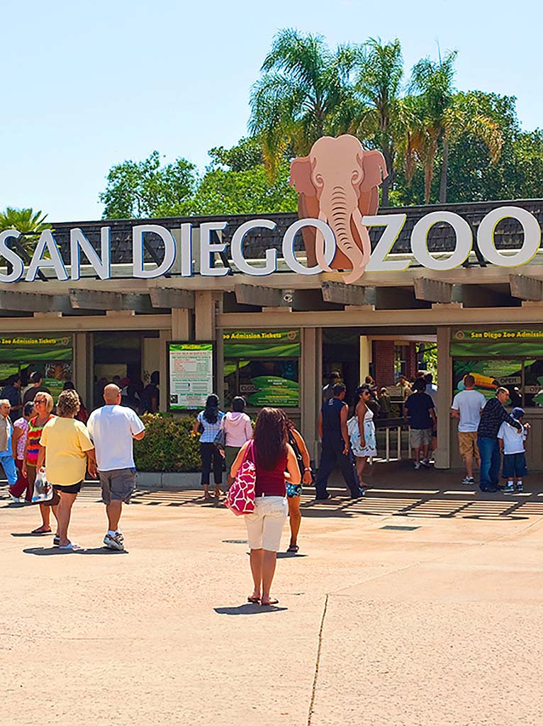 San Diego Zoo entrance