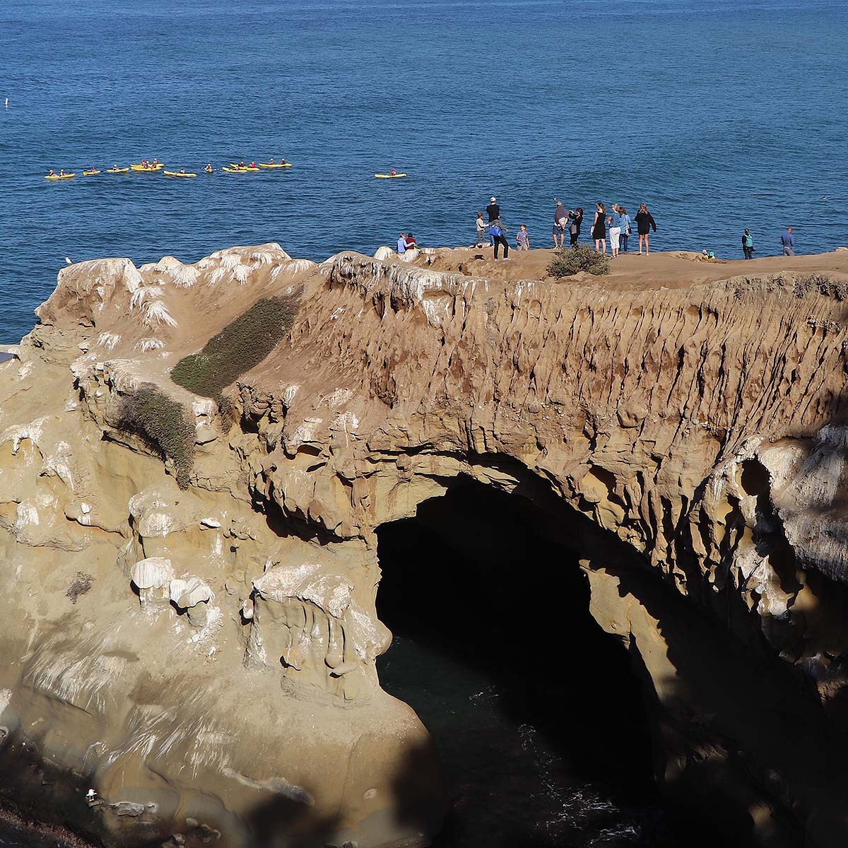 Sea cave adventure San Diego